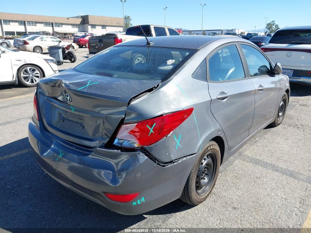 46349530 :رقم المزاد ، KMHCT4AE9GU117659 vin ، 2016 Hyundai Accent Se مزاد بيع