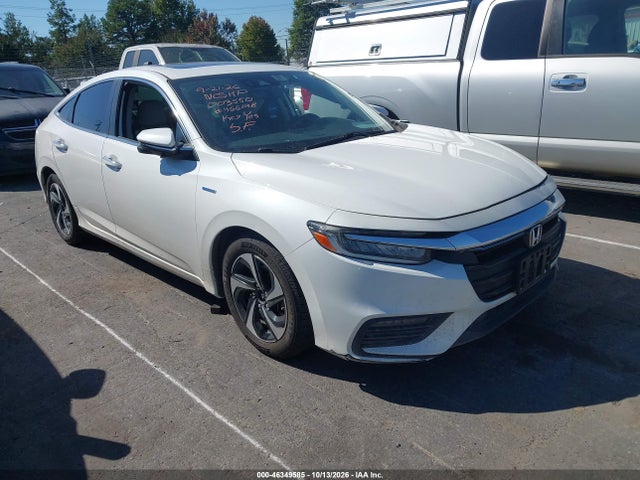 2019 Honda Insight Touring მანქანა იყიდება აუქციონზე, vin: 19XZE4F94KE003550, აუქციონის ნომერი: 46349585
