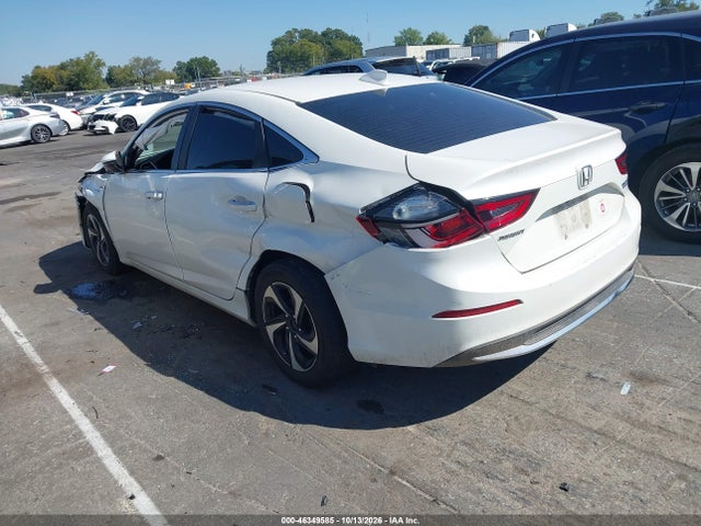 2019 Honda Insight Touring მანქანა იყიდება აუქციონზე, vin: 19XZE4F94KE003550, აუქციონის ნომერი: 46349585