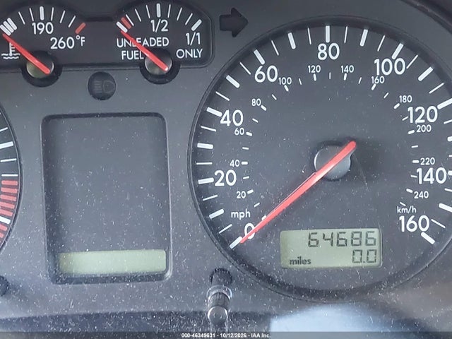 Aukcja sprzedaży 2001 Volkswagen Golf Gl, vin: 9BWBT21J014032711, numer aukcji: 46349631