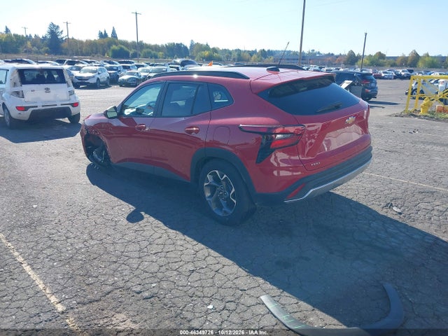 Aukcja sprzedaży 2026 Chevrolet Trax Fwd Lt, vin: KL77LHEP4TC152082, numer aukcji: 46349726