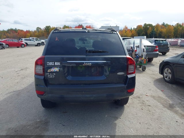 2015 Jeep Compass Latitude მანქანა იყიდება აუქციონზე, vin: 1C4NJDEB4FD106036, აუქციონის ნომერი: 46349847