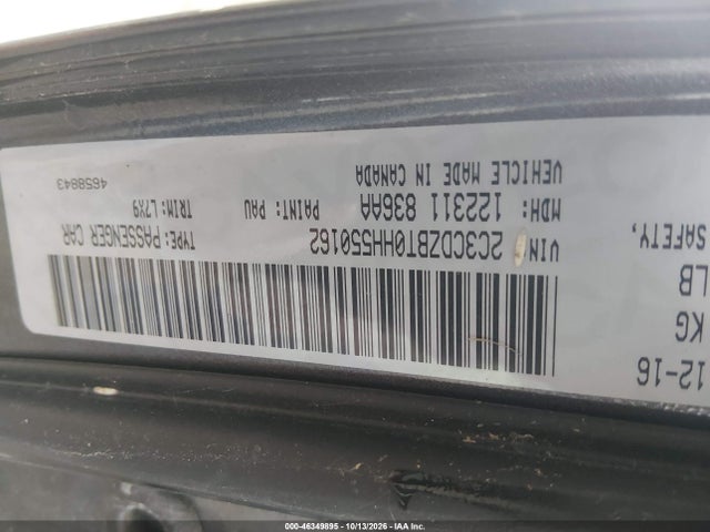 Aukcja sprzedaży 2017 Dodge Challenger R/t, vin: 2C3CDZBT0HH550162, numer aukcji: 46349895