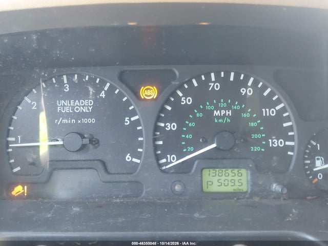 Aukcja sprzedaży 1999 Land Rover Discovery Series Ii, vin: SALTY1241XA222393, numer aukcji: 46350048