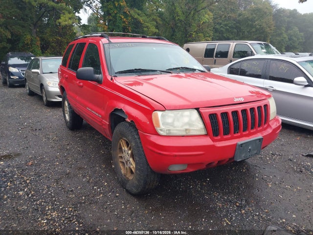 1999 Jeep Grand Cherokee Limited მანქანა იყიდება აუქციონზე, vin: 1J4GW68N4XC661758, აუქციონის ნომერი: 46350126