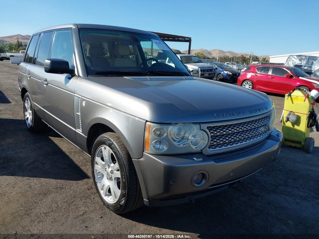 2007 Land Rover Range Rover Hse მანქანა იყიდება აუქციონზე, vin: SALME154X7A244921, აუქციონის ნომერი: 46350197