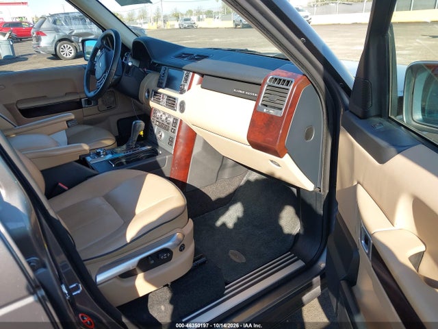 2007 Land Rover Range Rover Hse მანქანა იყიდება აუქციონზე, vin: SALME154X7A244921, აუქციონის ნომერი: 46350197