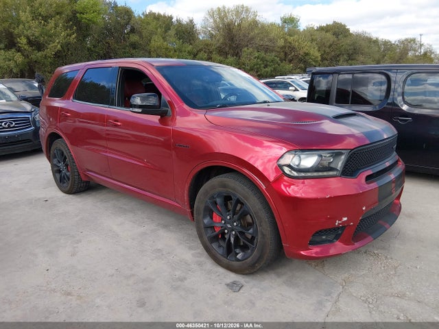 2020 Dodge Durango R/t Awd მანქანა იყიდება აუქციონზე, vin: 1C4SDJCT3LC395559, აუქციონის ნომერი: 46350421