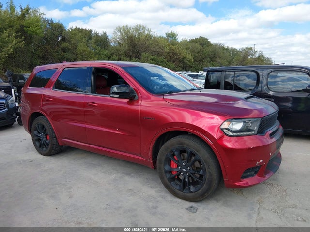 2020 Dodge Durango R/t Awd მანქანა იყიდება აუქციონზე, vin: 1C4SDJCT3LC395559, აუქციონის ნომერი: 46350421