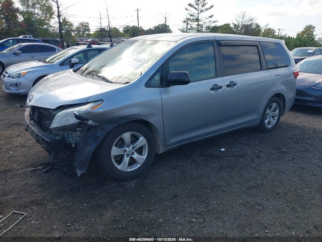 2017 Toyota Sienna L 7 Passenger მანქანა იყიდება აუქციონზე, vin: 5TDZZ3DC2HS843788, აუქციონის ნომერი: 46350450