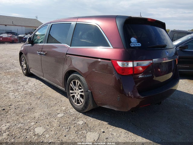 2011 Honda Odyssey Ex-l მანქანა იყიდება აუქციონზე, vin: 5FNRL5H65BB066407, აუქციონის ნომერი: 46350540