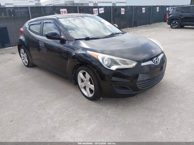 Aukcja sprzedaży 2012 Hyundai Veloster Base W/black, vin: KMHTC6AD0CU027426, numer aukcji: 46350565