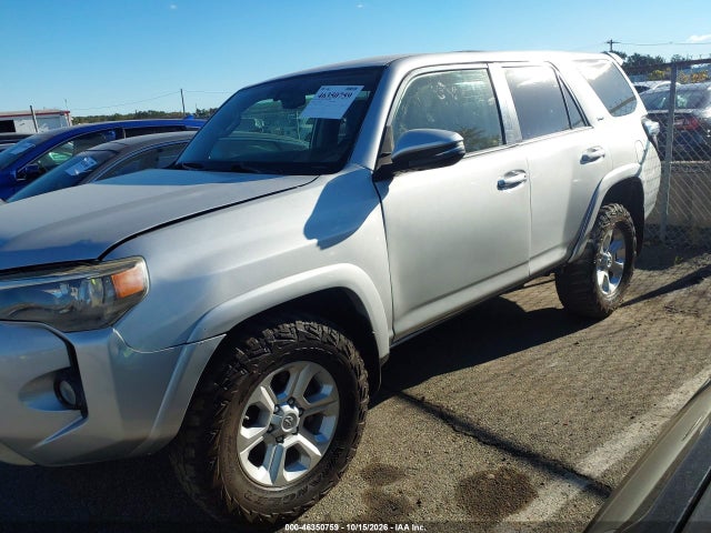 2019 Toyota 4runner Sr5 მანქანა იყიდება აუქციონზე, vin: JTEBU5JR0K5662380, აუქციონის ნომერი: 46350759