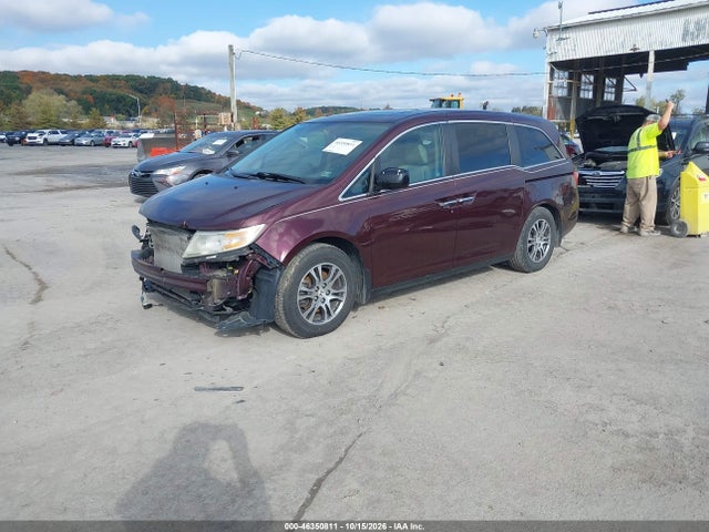 46350811 :رقم المزاد ، 5FNRL5H6XCB138672 vin ، 2012 Honda Odyssey Ex-l مزاد بيع
