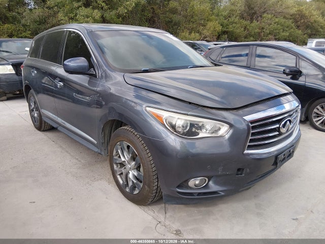 2013 Infiniti Jx35 მანქანა იყიდება აუქციონზე, vin: 5N1AL0MN9DC308043, აუქციონის ნომერი: 46350865