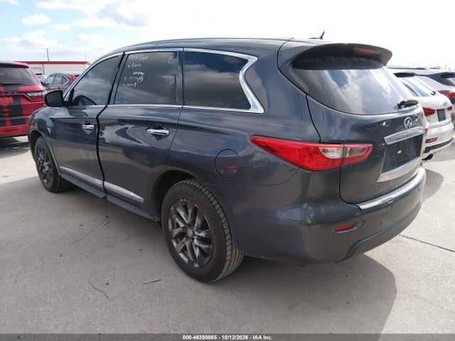 2013 Infiniti Jx35 მანქანა იყიდება აუქციონზე, vin: 5N1AL0MN9DC308043, აუქციონის ნომერი: 46350865