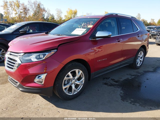 2020 Chevrolet Equinox Fwd Premier 1.5l Turbo მანქანა იყიდება აუქციონზე, vin: 2GNAXNEV7L6280083, აუქციონის ნომერი: 46350889