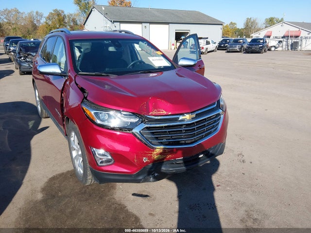 2020 Chevrolet Equinox Fwd Premier 1.5l Turbo მანქანა იყიდება აუქციონზე, vin: 2GNAXNEV7L6280083, აუქციონის ნომერი: 46350889