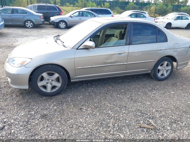 46350911 :رقم المزاد ، 2HGES26785H537557 vin ، 2005 Honda Civic Ex مزاد بيع