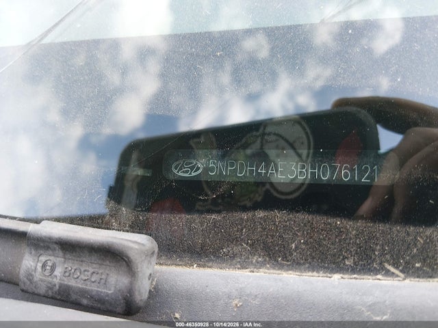 46350928 :رقم المزاد ، 5NPDH4AE3BH076121 vin ، 2011 Hyundai Elantra Limited مزاد بيع