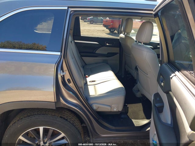 Aukcja sprzedaży 2019 Toyota Highlander Xle, vin: 5TDJZRFH8KS998281, numer aukcji: 46351080