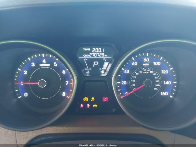 46351095 :رقم المزاد ، 5NPDH4AE5BH059580 vin ، 2011 Hyundai Elantra Gls مزاد بيع