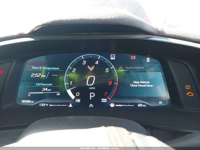 1G1YC2D48P5502201 Chevrolet Corvette Stingray Rwd 3lt