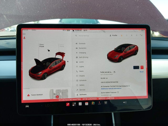 Tesla Model 3 Long Range/mid Range/standard Range/standard Range Plus 2019 5YJ3E1EA7KF444759 Image 19