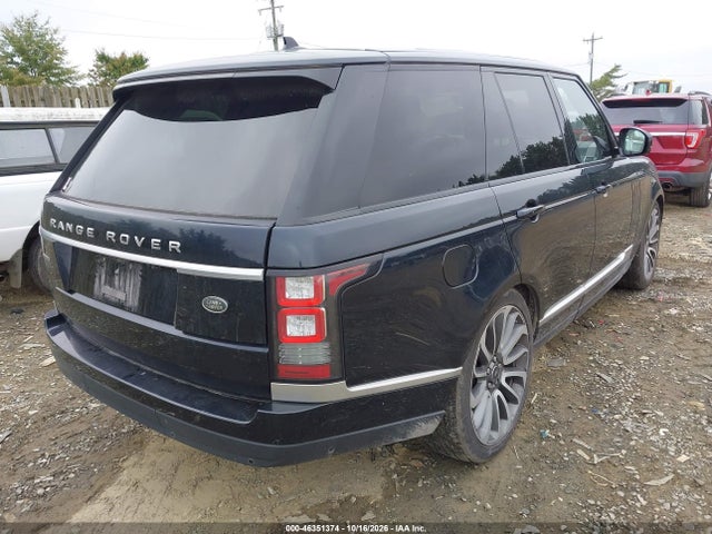 Продажа на аукционе авто 2016 Land Rover Range Rover 5.0l V8 Supercharged, vin: SALGS2EF8GA257003, номер лота: 46351374