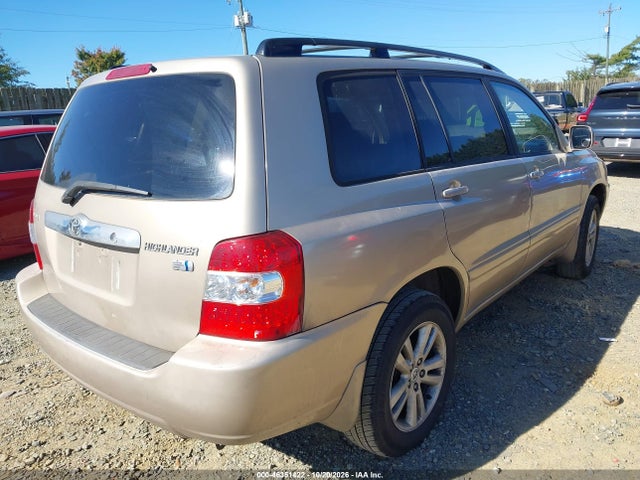 Aukcja sprzedaży 2006 Toyota Highlander Hybrid V6, vin: JTEEW21A260025123, numer aukcji: 46351422