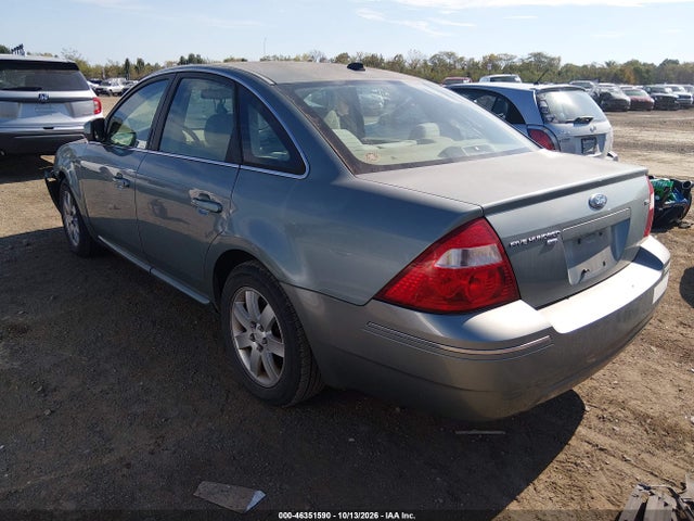 Aukcja sprzedaży 2007 Ford Five Hundred Sel, vin: 1FAHP27127G120026, numer aukcji: 46351590