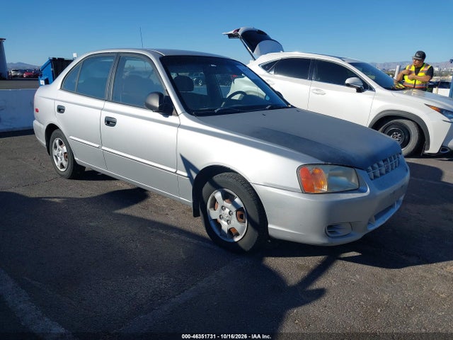 Продаж на аукціоні авто 2002 Hyundai Accent Gl, vin: KMHCG45C02U318694, номер лоту: 46351731