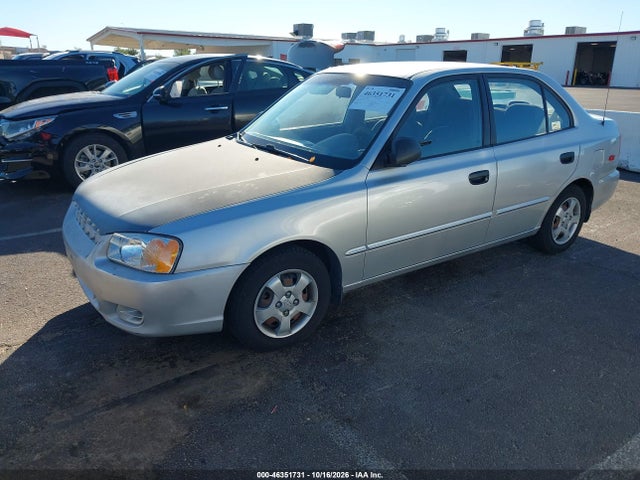 Aukcja sprzedaży 2002 Hyundai Accent Gl, vin: KMHCG45C02U318694, numer aukcji: 46351731