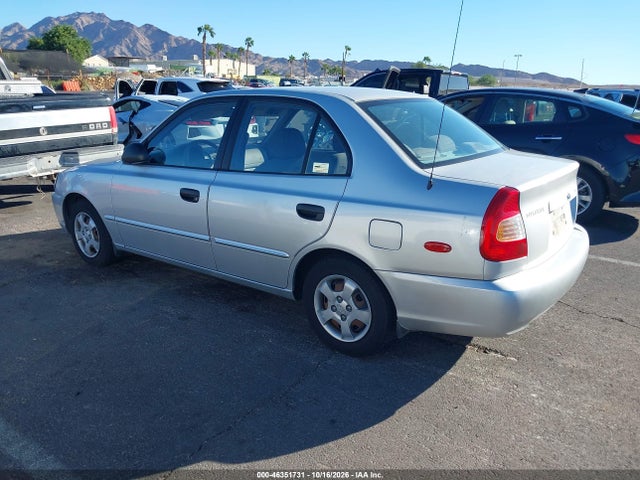 Aukcja sprzedaży 2002 Hyundai Accent Gl, vin: KMHCG45C02U318694, numer aukcji: 46351731