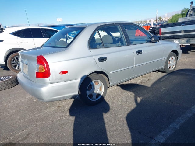 Aukcja sprzedaży 2002 Hyundai Accent Gl, vin: KMHCG45C02U318694, numer aukcji: 46351731