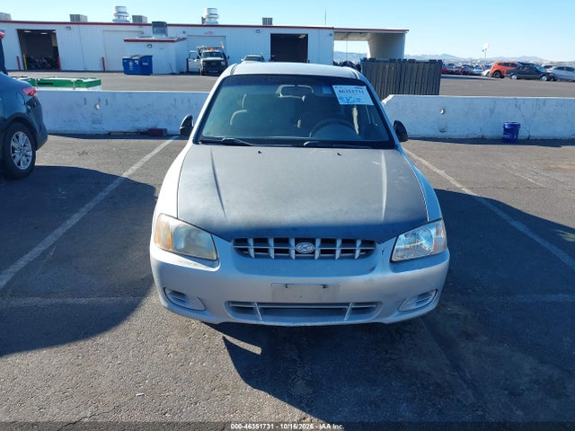 Aukcja sprzedaży 2002 Hyundai Accent Gl, vin: KMHCG45C02U318694, numer aukcji: 46351731