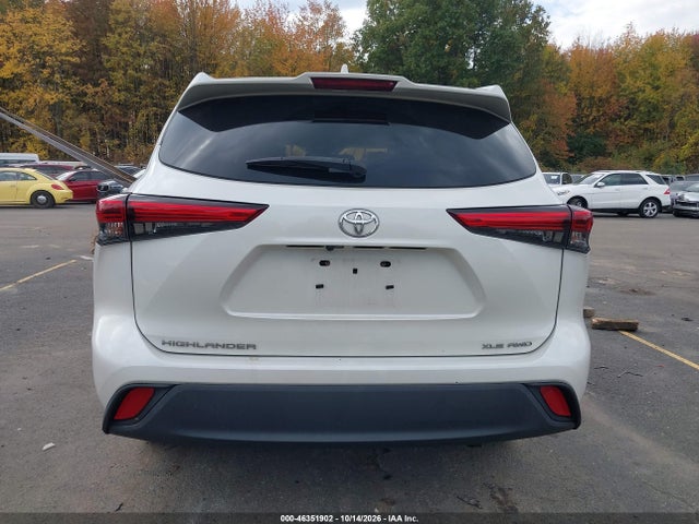 Продаж на аукціоні авто 2021 Toyota Highlander Xle, vin: 5TDGZRBH5MS541916, номер лоту: 46351902