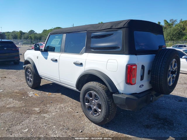 Aukcja sprzedaży 2026 Ford Bronco Big Bend, vin: 1FMDE7BH9TLA93145, numer aukcji: 46351967