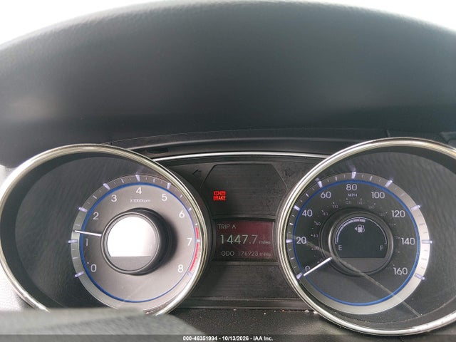 Aukcja sprzedaży 2012 Hyundai Sonata Gls, vin: 5NPEB4AC0CH498627, numer aukcji: 46351994