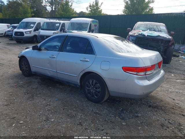 Продаж на аукціоні авто 2003 Honda Accord 2.4 Lx, vin: 1HGCM56373A090943, номер лоту: 46352144