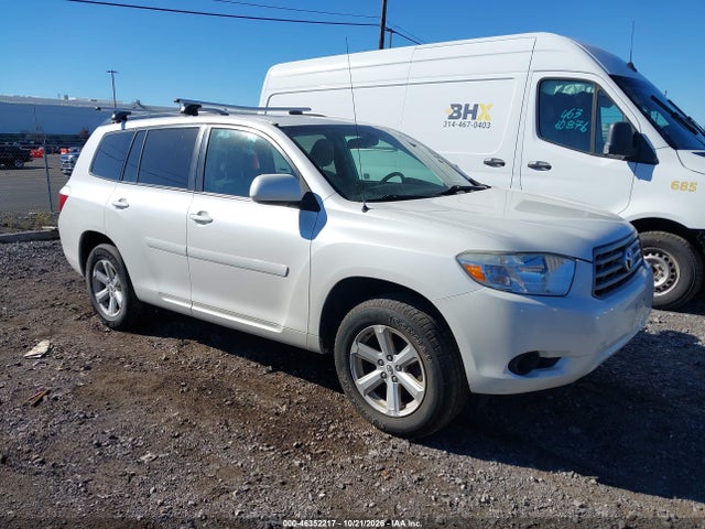 46352217 :رقم المزاد ، 5TDBK3EH1AS024180 vin ، 2010 Toyota Highlander Base V6 مزاد بيع