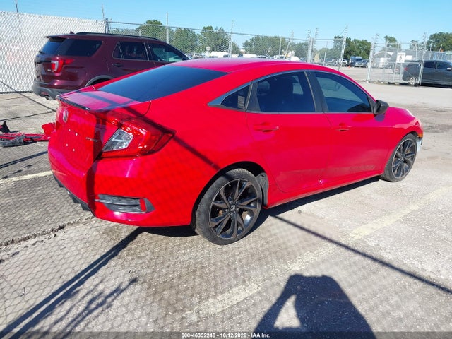 Продаж на аукціоні авто 2019 Honda Civic Sport, vin: 2HGFC2F89KH567480, номер лоту: 46352246