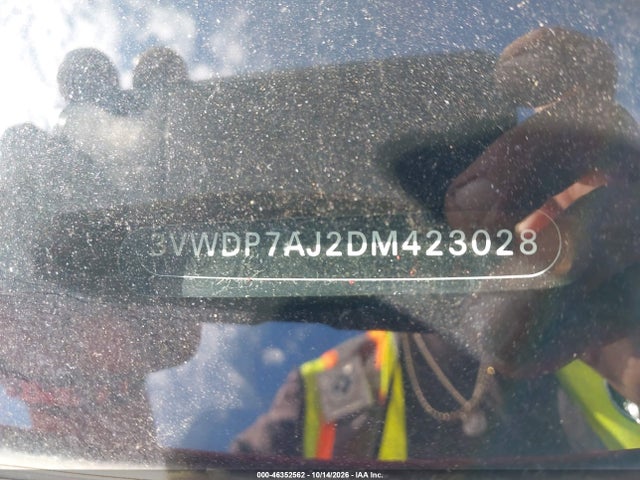 46352562 :رقم المزاد ، 3VWDP7AJ2DM423028 vin ، 2013 Volkswagen Jetta 2.5l Se مزاد بيع