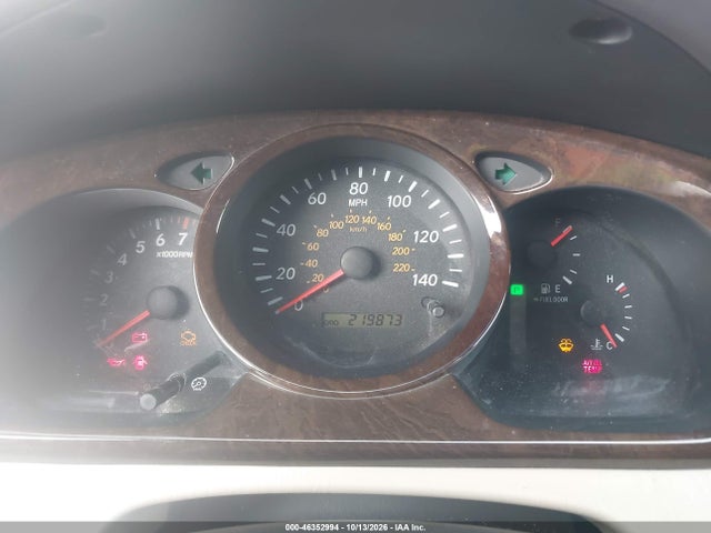 Aukcja sprzedaży 2002 Toyota Highlander Limited V6, vin: JTEHF21A320091722, numer aukcji: 46352994
