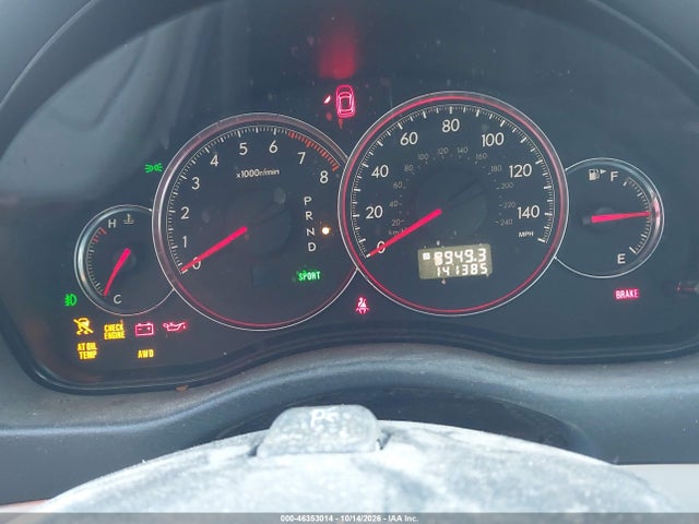 46353014 :رقم المزاد ، 4S4BP61C187317736 vin ، 2008 Subaru Outback 2.5i/2.5i L.l. Bean Edition مزاد بيع