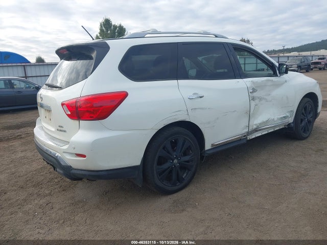 Aukcja sprzedaży 2017 Nissan Pathfinder Platinum, vin: 5N1DR2MM5HC659570, numer aukcji: 46353115