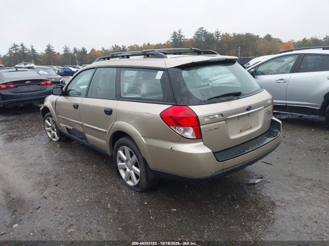 Продажа на аукционе авто 2009 Subaru Outback 2.5i, vin: 4S4BP61C996334968, номер лота: 46353183