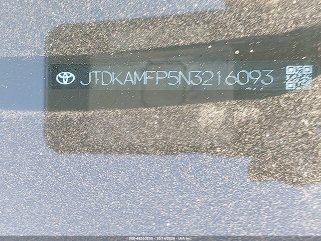Toyota Prius Prime Xle 2022 JTDKAMFP5N3216093 Image 9