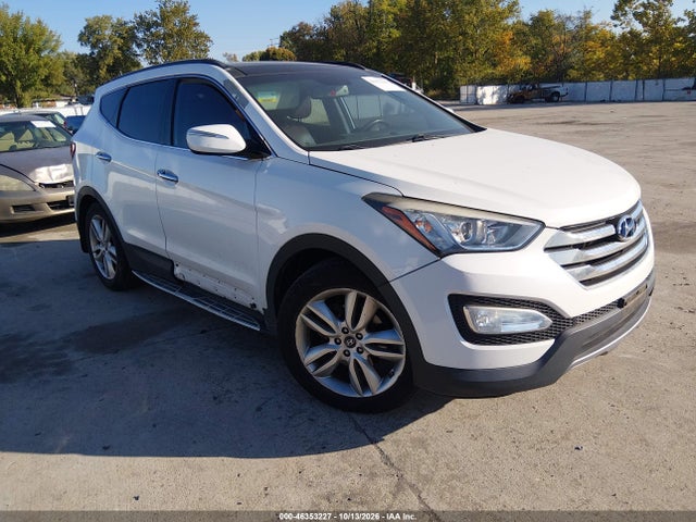 2014 Hyundai Santa Fe Sport 2.0l Turbo მანქანა იყიდება აუქციონზე, vin: 5XYZW3LA3EG178983, აუქციონის ნომერი: 46353227