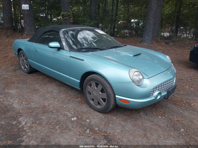 Auction sale of the 2002 Ford Thunderbird, vin: 1FAHP60AX2Y124037, lot number: 46353353
